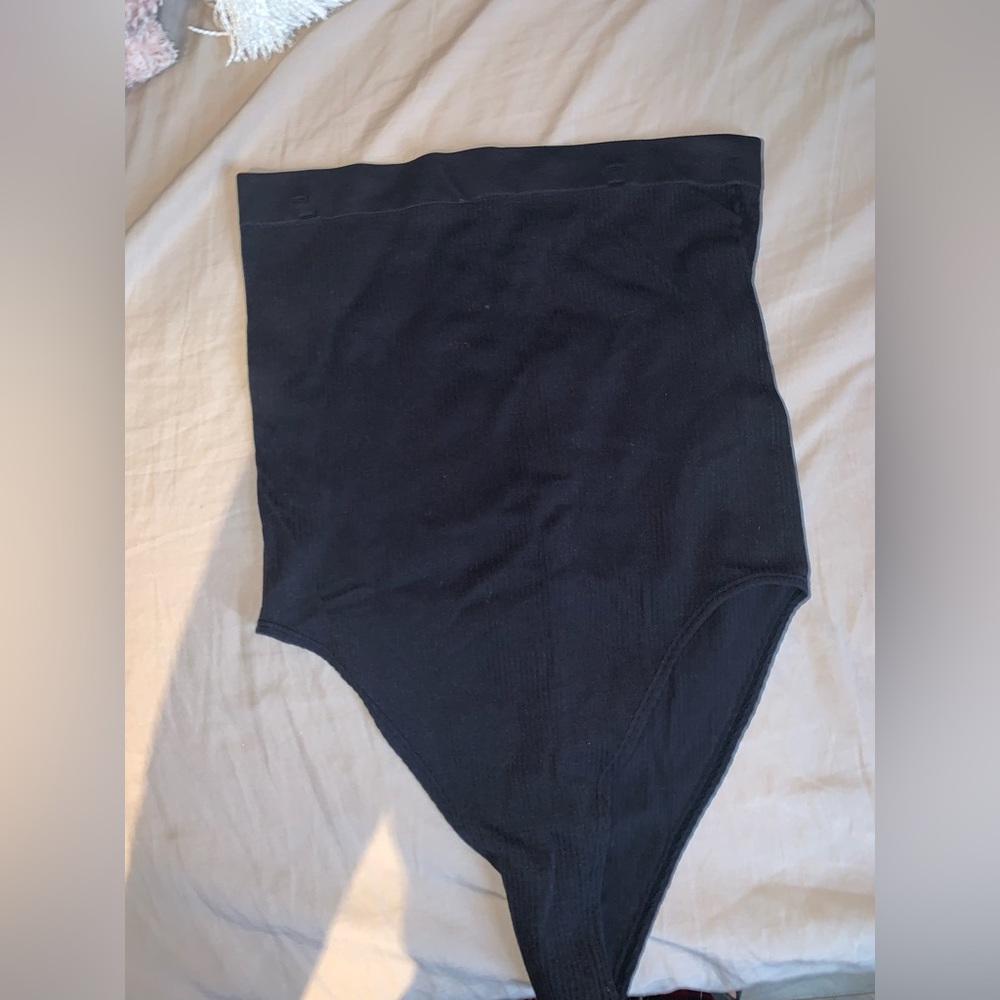 Garage tube top bodysuit